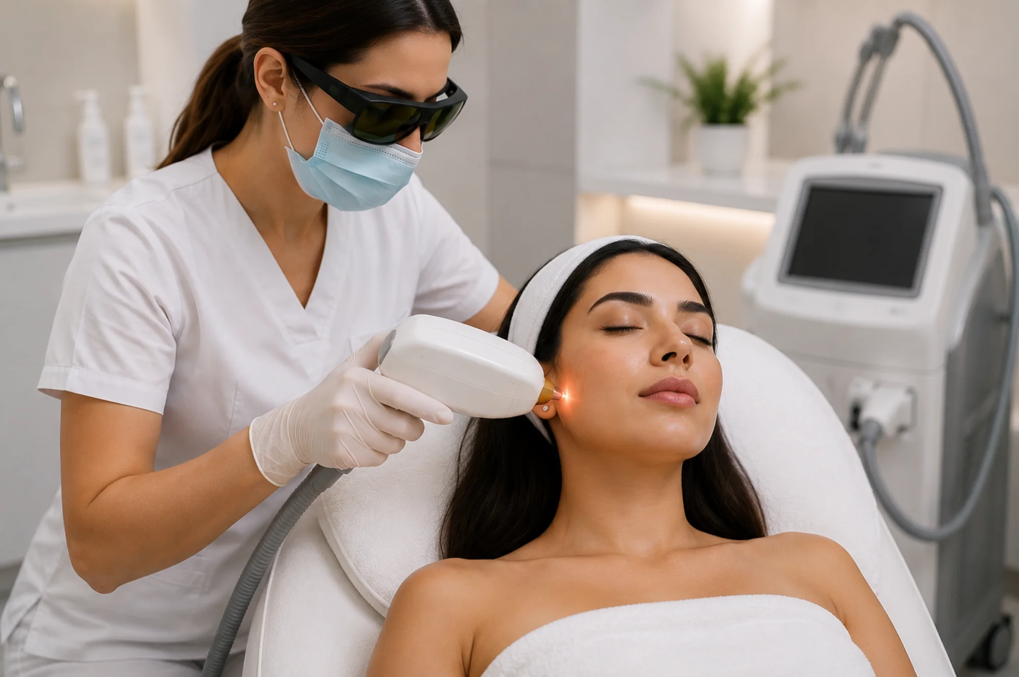 Laser skin rejuvenation