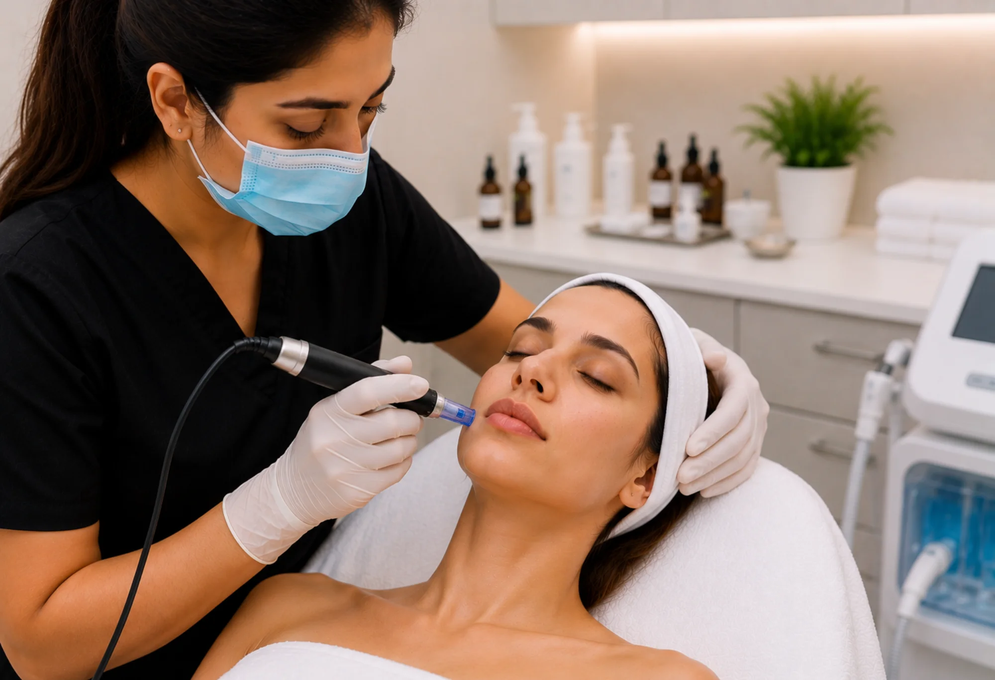 microneedling treatment